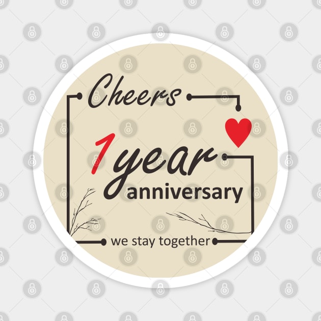 Anniversary (Special Design) Magnet by ezhar.v.b